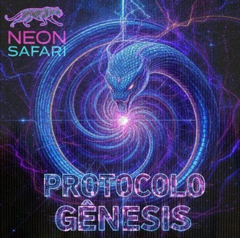 Portada de Álbum "Protocolo Gênesis (A Vida é um Loop)", de Neon Safari