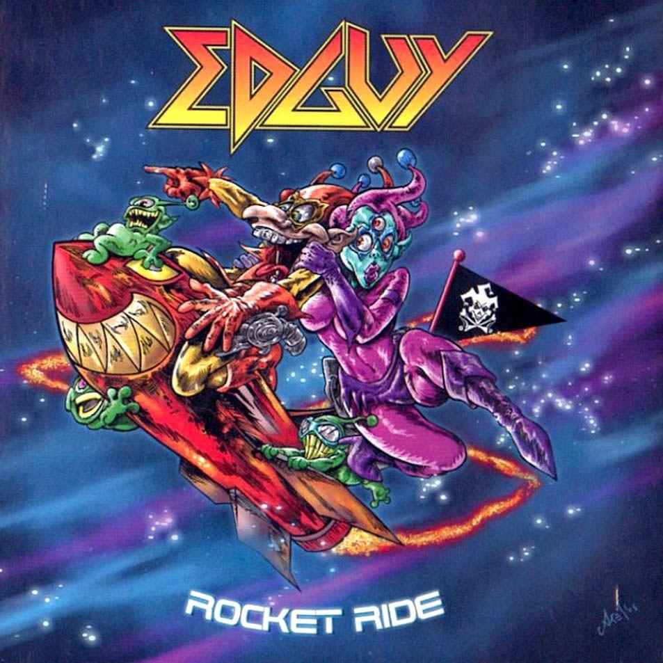 Capa do Álbum "Rocket Ride", de Edguy