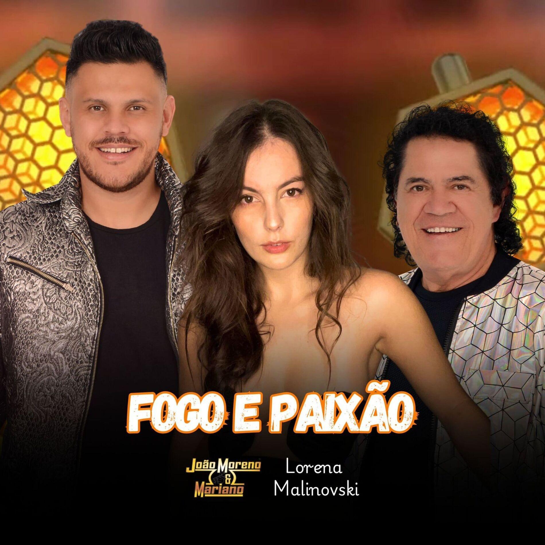 Portada de Sencillo/EP "Fogo e Paixão (part. Lorena Malinoski)", de João Moreno e Mariano