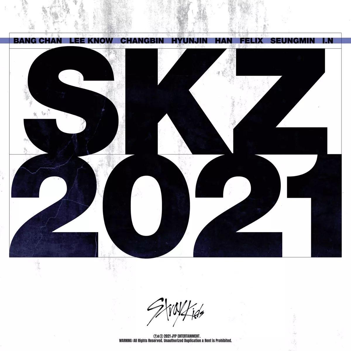 Capa do álbum "SKZ2021", de Stray Kids