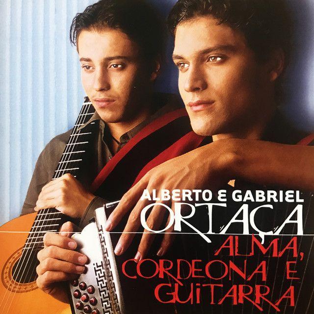 Portada de Álbum "Alma, Cordeona e Guitarra", de Alberto & Gabriel Ortaça