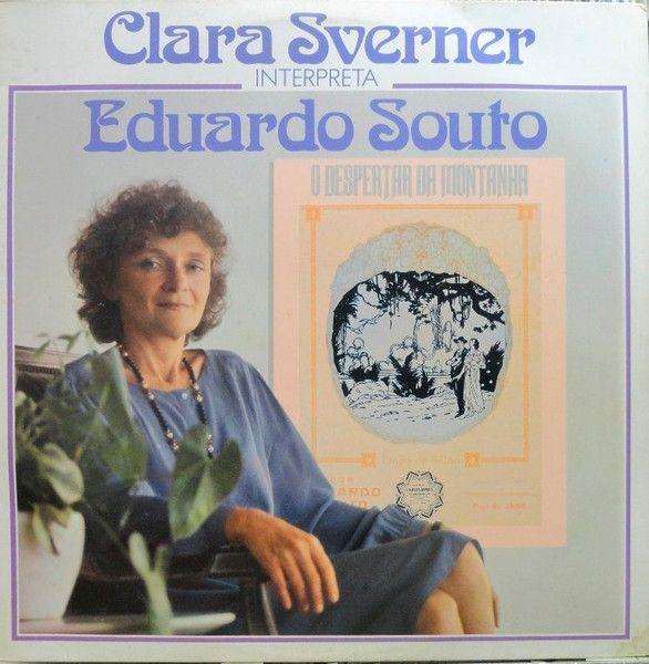 Portada de Álbum "Interpreta Eduardo Souto", de Clara Sverner