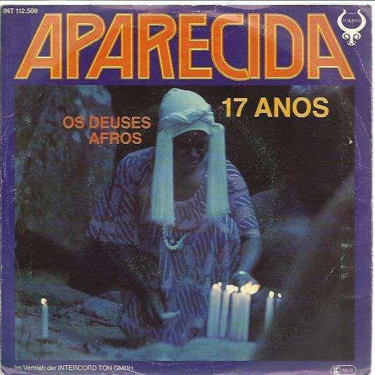 Portada de Álbum "Os Deuses Afros", de Aparecida