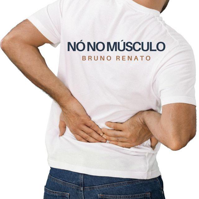 Capa do álbum "Nó No Músculo", de Bruno Renato