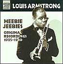 Portada del álbum "Heebie Jeebies", de Louis Armstrong