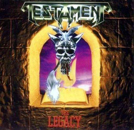 Portada del álbum "The Legacy", de Testament