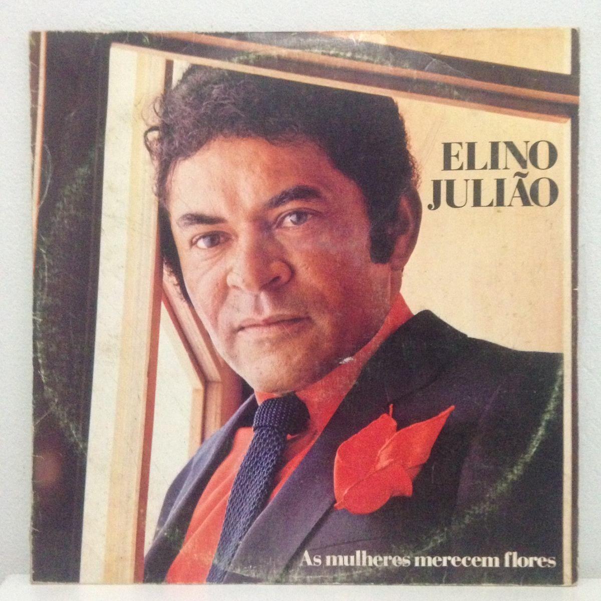 Portada de Álbum "As Mulheres Merecem Flores", de Elino Julião