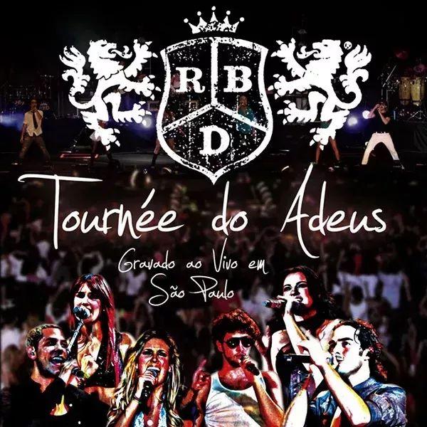 Portada del álbum "Tournée do Adeus", de RBD