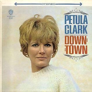 Album cover of "Downtown" by Petula Clark