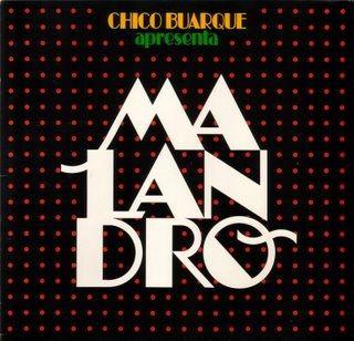 Portada del álbum "Malandro", de Chico Buarque