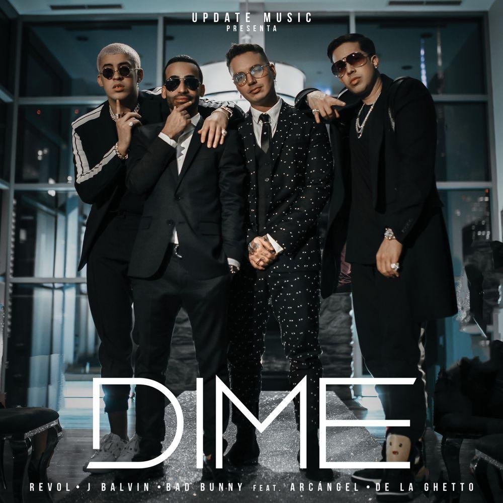 Album cover of "Dime" by J Balvin