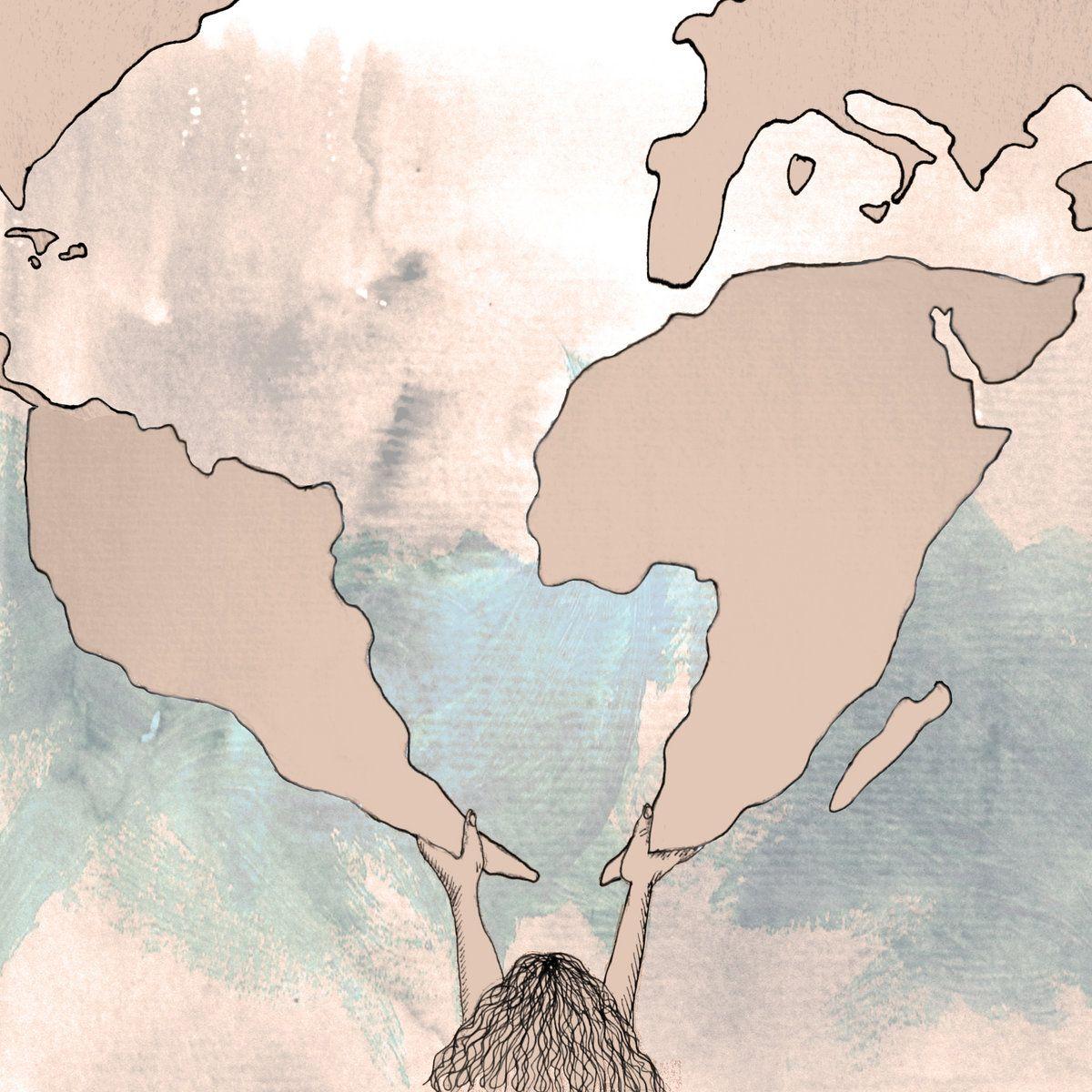 Portada de Álbum "Canções Para Abreviar Distâncias", de Isabella Bretz