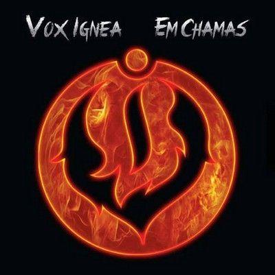 Portada de Sencillo/EP "Em Chamas", de Vox Ignea