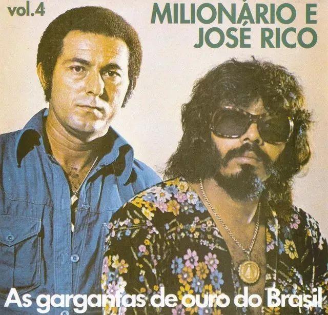 Album cover of "Vol. 4" by Milionário e José Rico