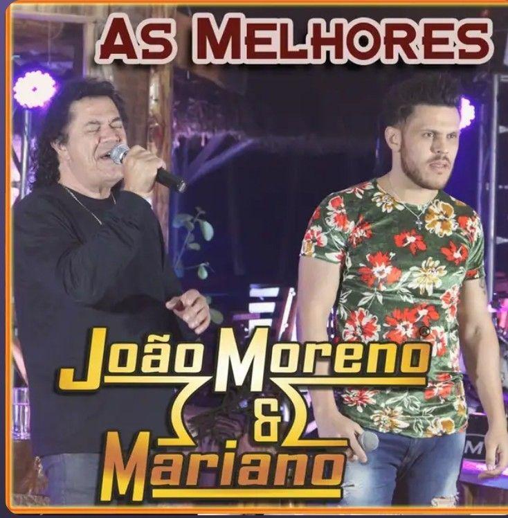 Portada de Álbum "As Melhores", de João Moreno e Mariano