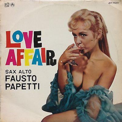 Capa do álbum "Love Affair", de Fausto Papetti