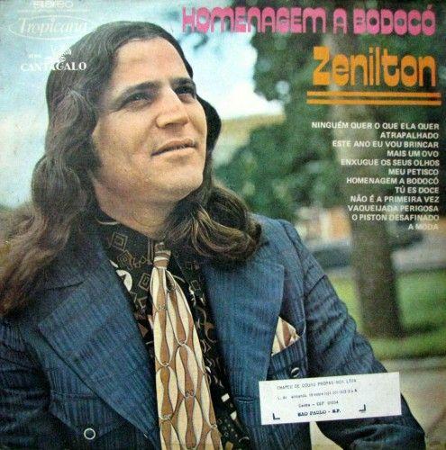 Capa do álbum "Homenagem a Bodocó", de Zenilton