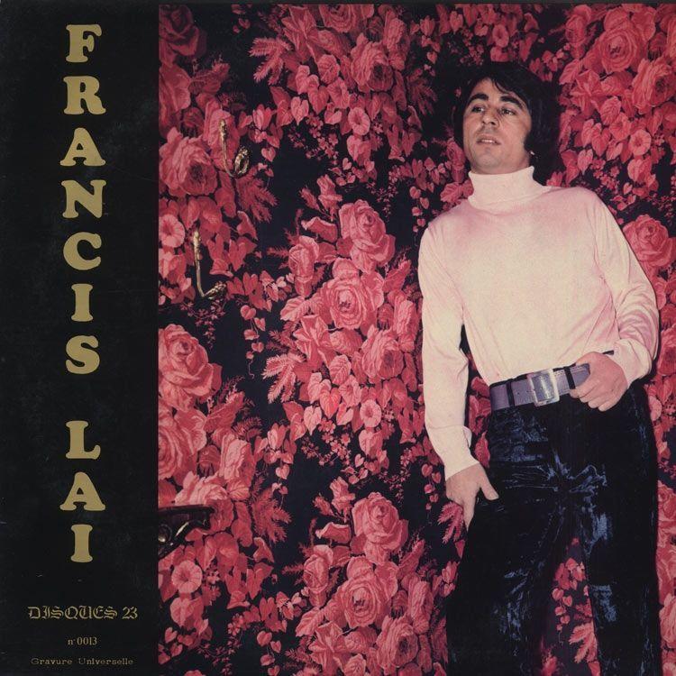 Capa do Álbum "Chante ", de Francis Lai