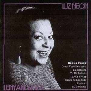 Portada de Álbum "Luz Neon", de Leny Andrade