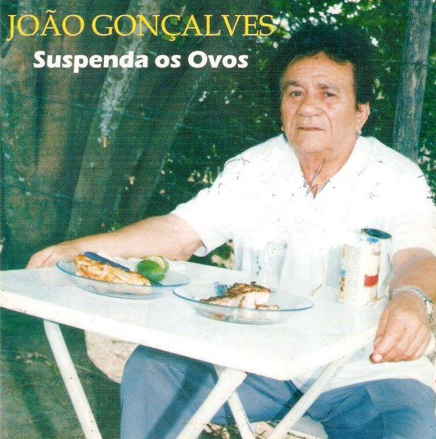 Capa do álbum "Suspenda os Ovos", de João Gonçalves