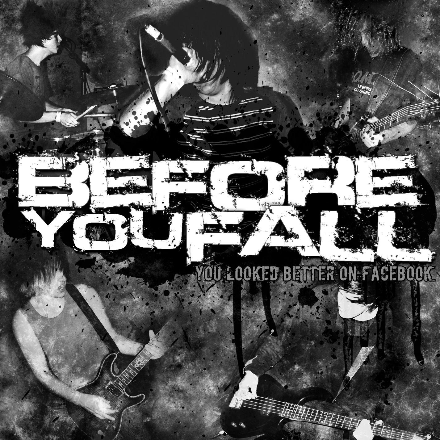Capa do Álbum "You Looked Better On Facebook", de Before You Fall