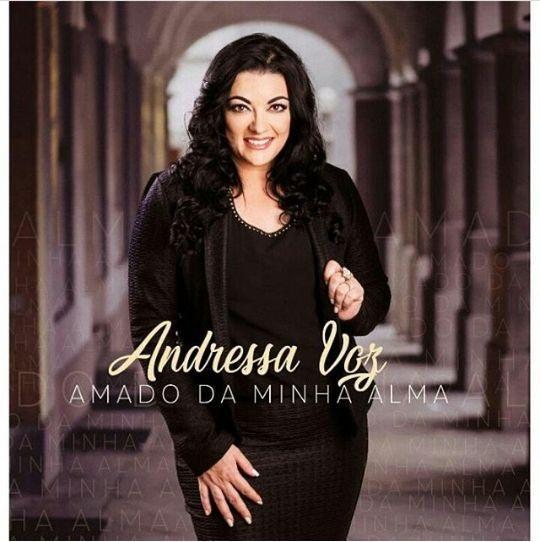 Capa do Álbum "Amado da Minh'Alma", de Andressa Voz