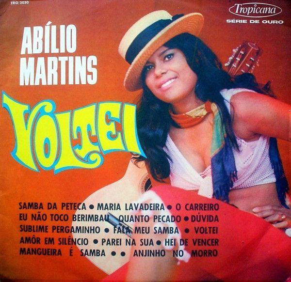Portada de Álbum "Voltei", de Abílio Martins