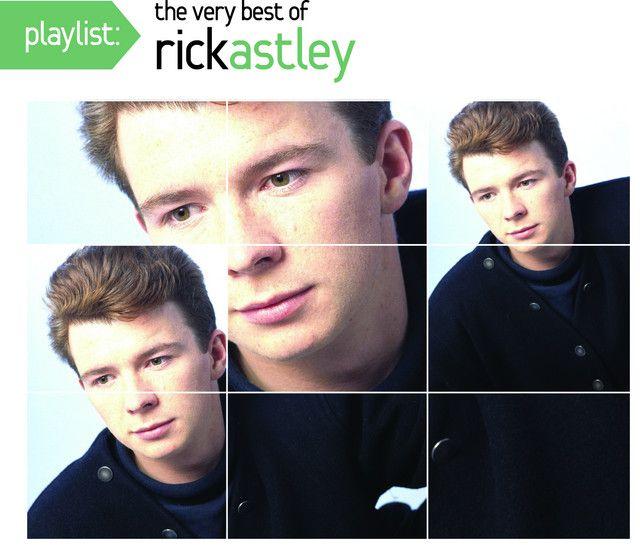 Portada de Álbum "Playlist: The Very Best Of Rick Astley", de Rick Astley