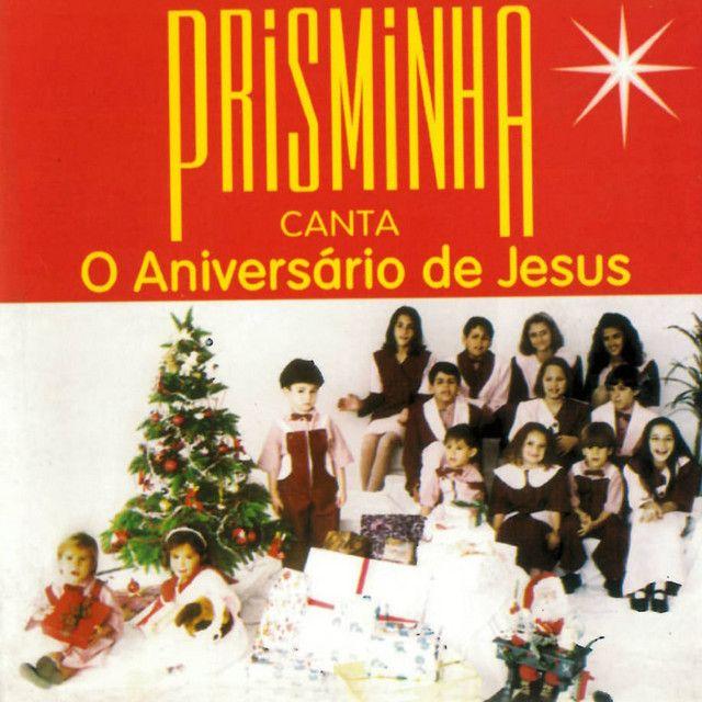 Portada de Álbum "Prisminha Canta: O Aniversário de Jesus", de Prisminha