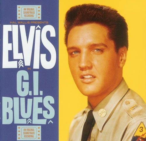 Portada del álbum "G.I. Blues", de Elvis Presley