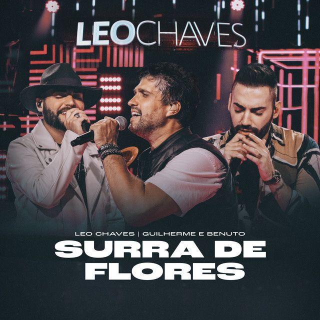 Portada de Sencillo/EP "Surra de Flores", de Leo Chaves