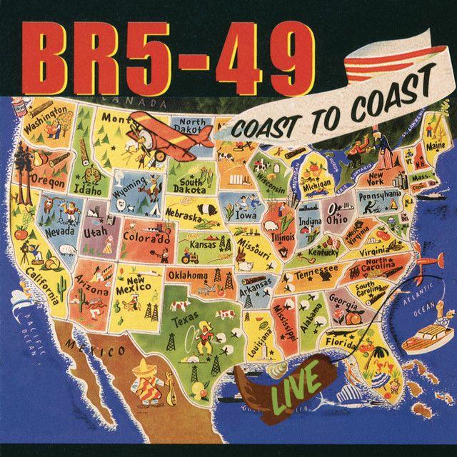 Capa do Álbum "Coast To Coast Live", de Br5-49