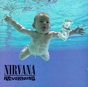 Portada de Álbum "Nevermind", de Nirvana
