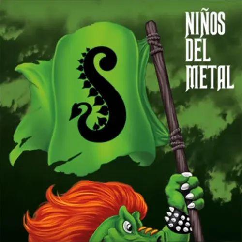 Portada de Sencillo/EP "Niños del Metal", de Heavysaurios