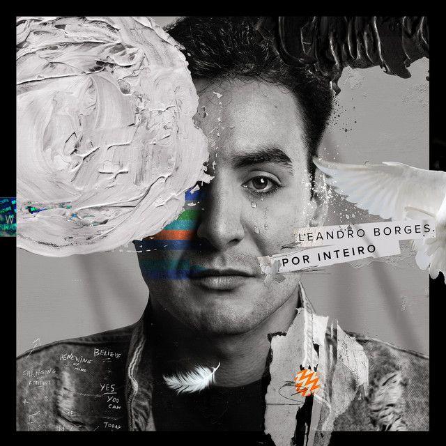 Capa do álbum "Por Inteiro", de Leandro Borges