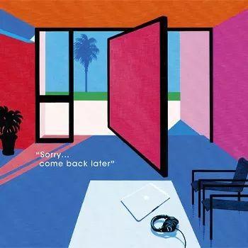 Capa do álbum "Sorry... Come Back Later", de JAYED