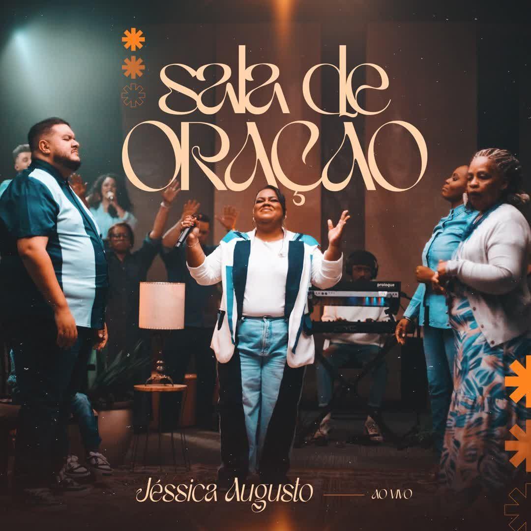 Capa do álbum "Sala de Oração", de Jéssica Augusto