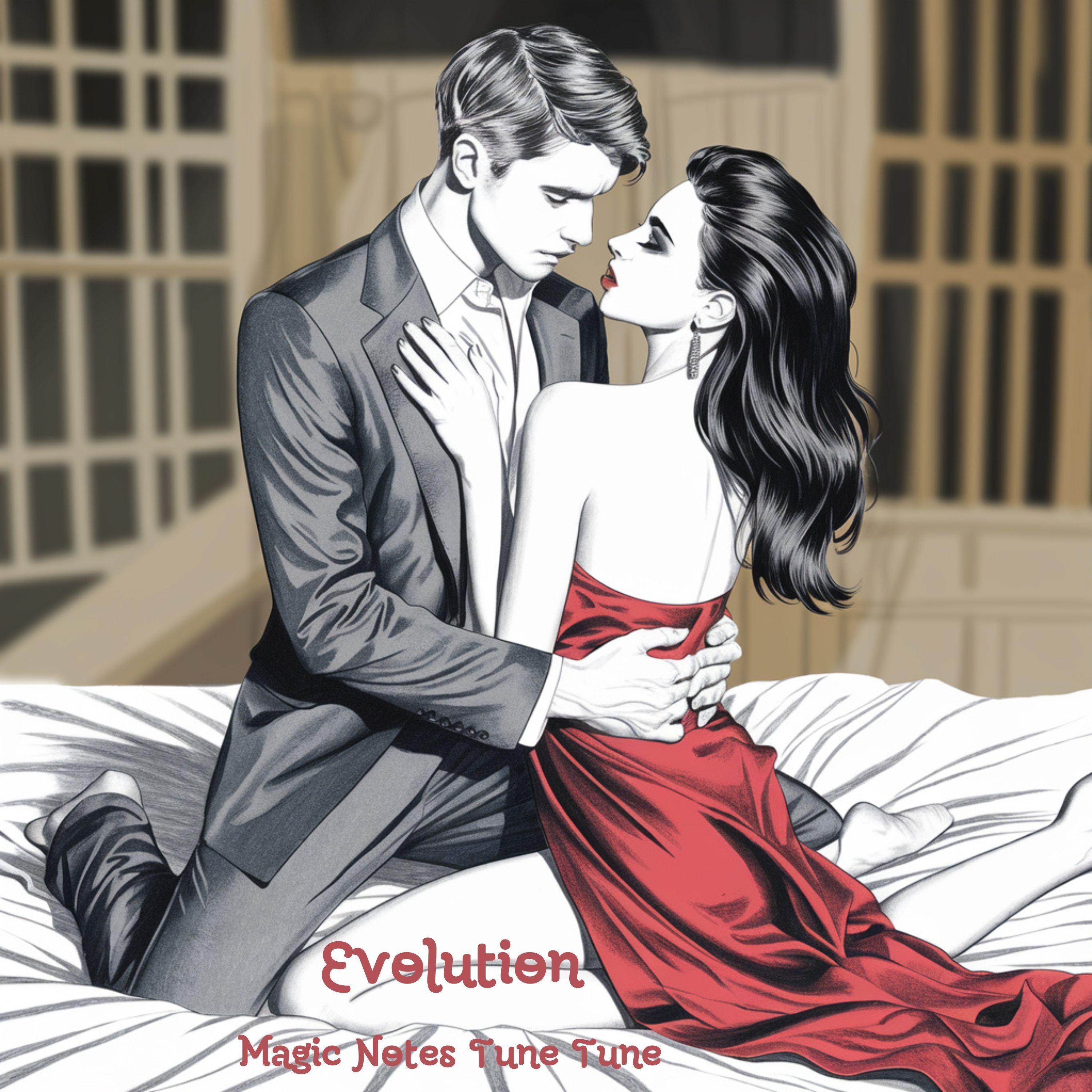 Capa do álbum "Evolution", de Magic Notes Tune Tune