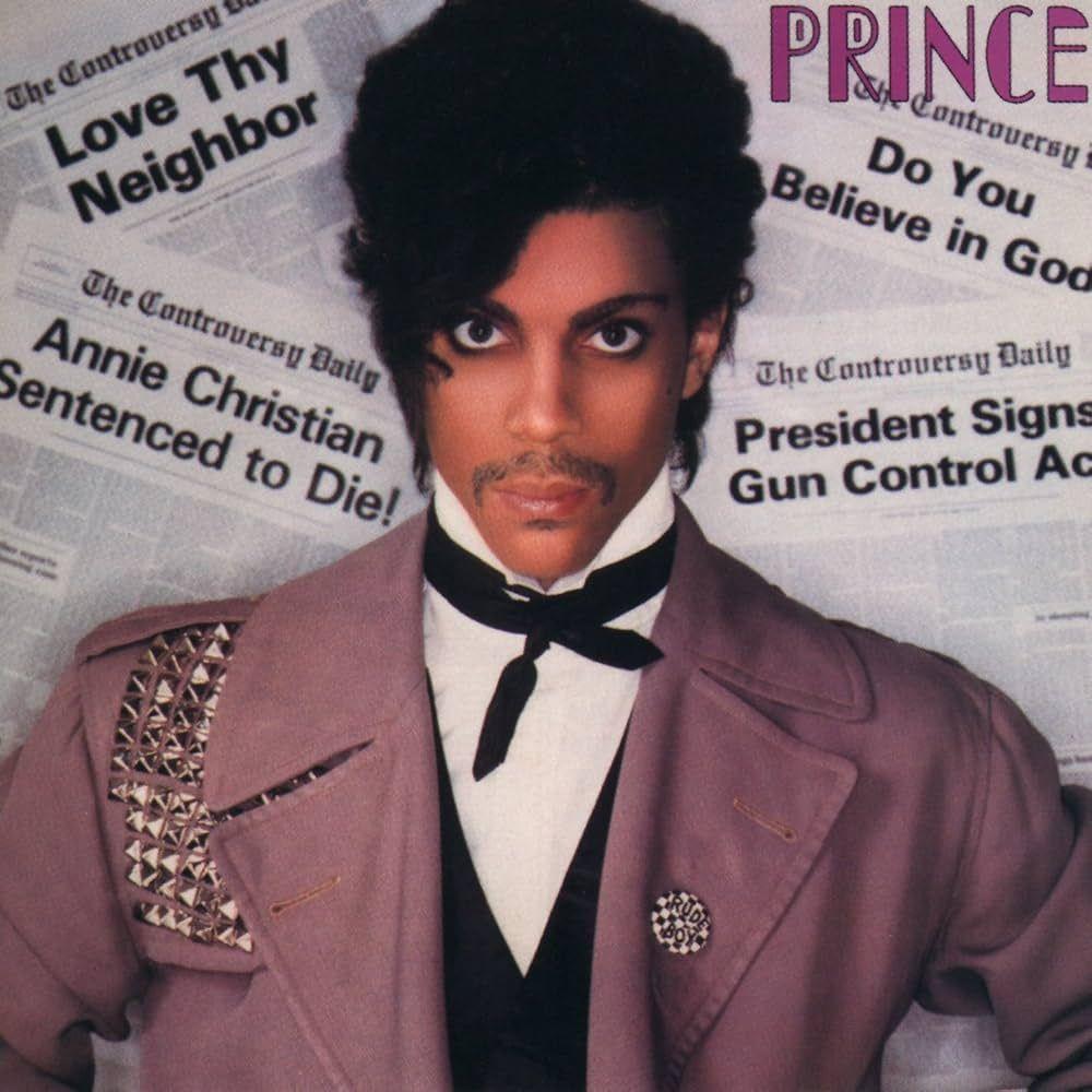 Album cover of "Controversy" by Prince