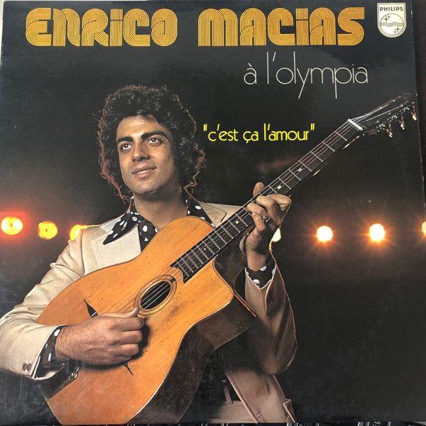 Portada de Álbum "A L'Olympia "C'Est Ca L'Amour"", de Enrico Macias