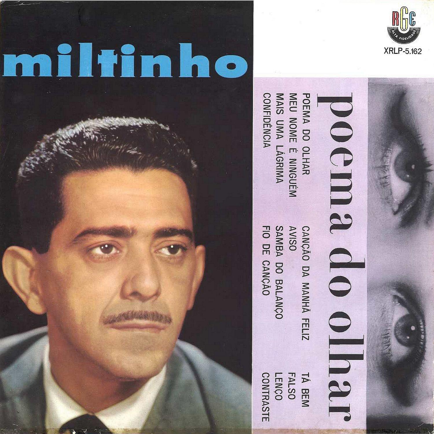 Capa do Álbum "Poema do Olhar", de Miltinho