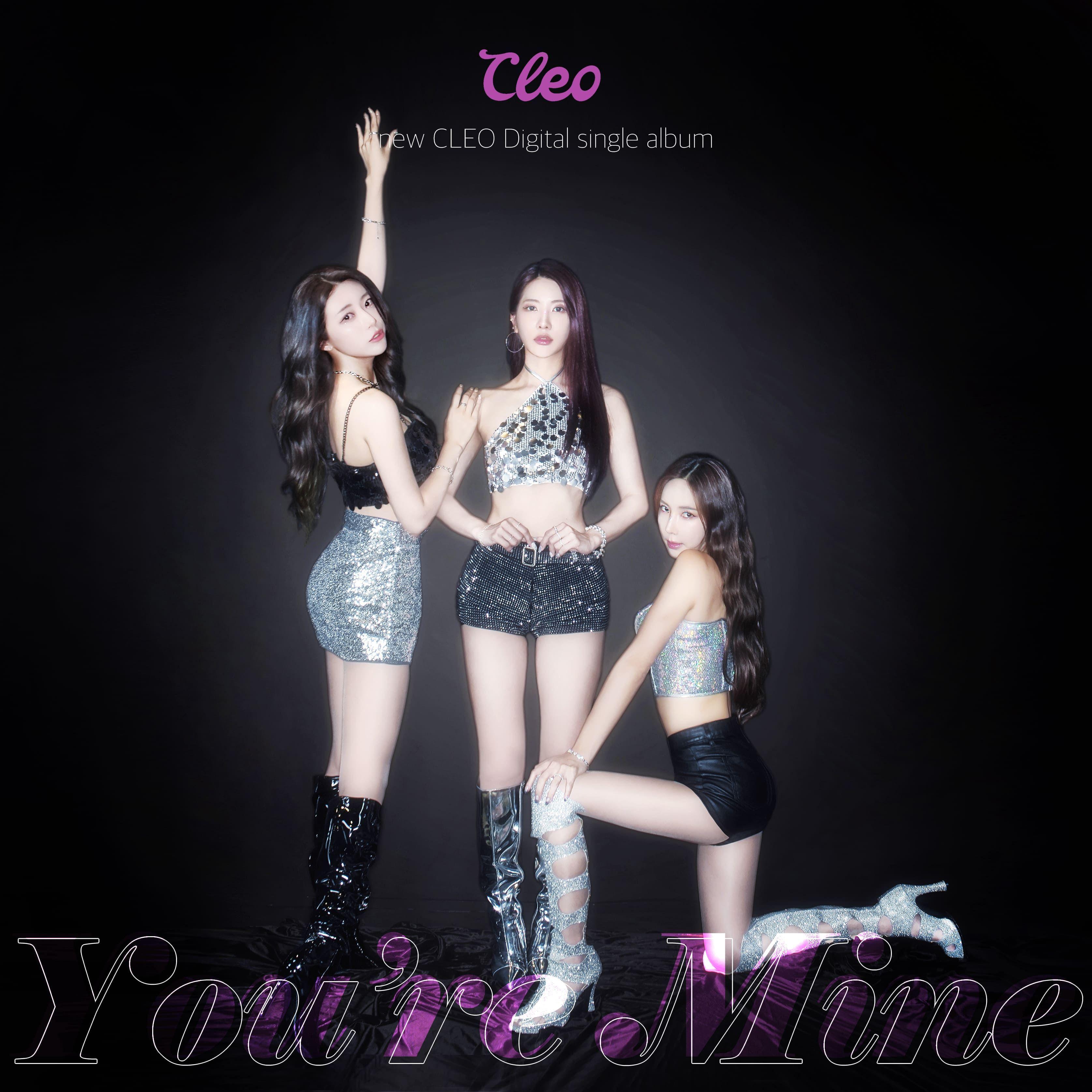 Portada de Sencillo/EP "You’re Mine", de CLEO (K-Pop)