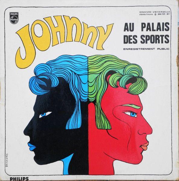 Portada de Álbum "Au Palais Des Sports", de Johnny Hallyday