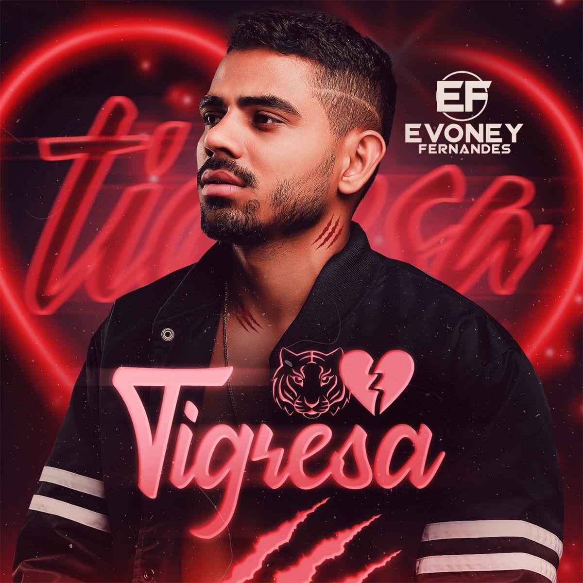 Capa do álbum "Tigresa", de Evoney Fernandes