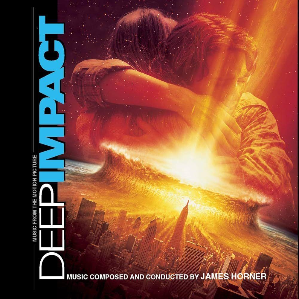 Portada del álbum "Deep Impact ", de James Horner