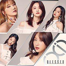 Portada de Álbum "B.L.E.S.S.E.D", de EXID 