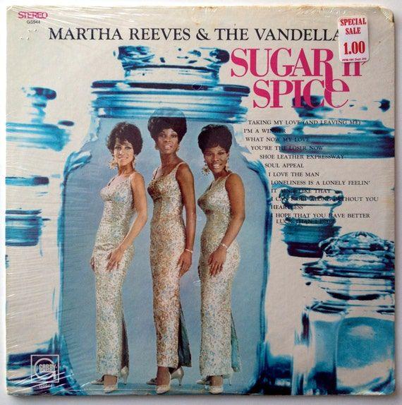 Portada de Álbum "Sugar 'n' Spice", de Martha Reeves & The Vandellas