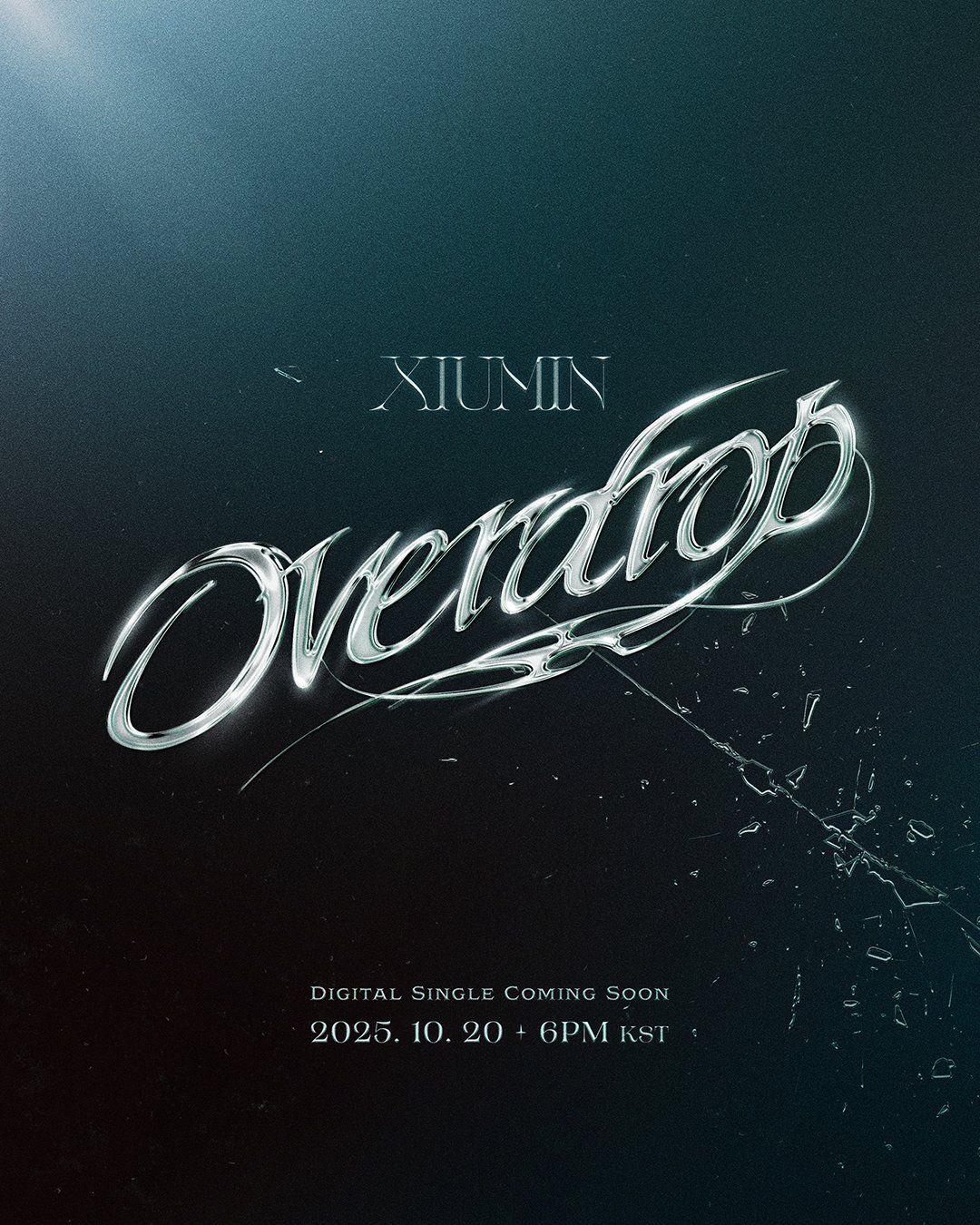Capa do Single/EP "Overdrop", de XIUMIN