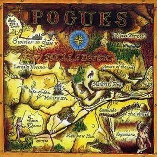 Portada de Álbum "Hell's Ditch", de The Pogues