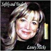 Portada de Álbum "Softly And Tenderly", de Laney Hicks